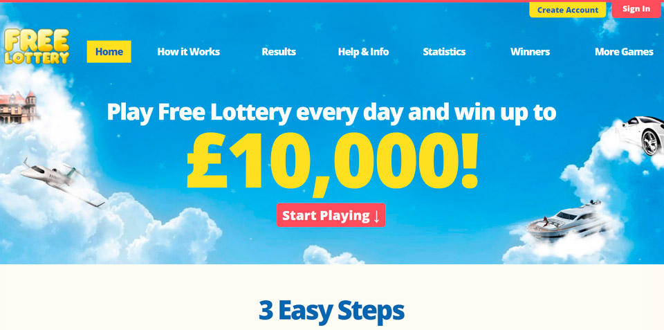 Сайт Free-Lottery